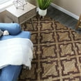 thumbnail image 3 of Spontaneous Jute Handwoven 4' x 6' Area Rug in Geometric Natural/Brown, 3 of 5