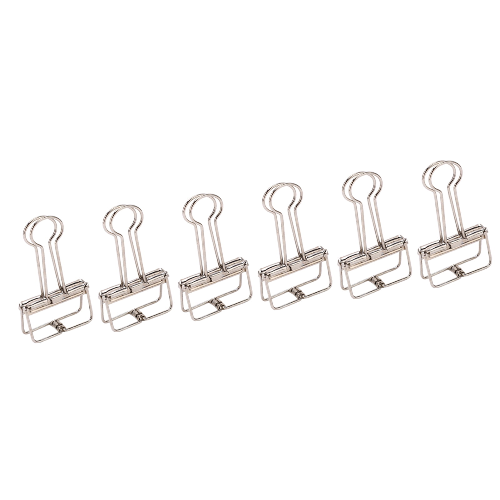 Paper Binder Clips, 50Pcs Durable Hollow Binder Clips Beautiful For