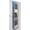 Blue, variant on Lirex 6 Pocket over The Door Purse Organizer with Zipper, PVC Visual Compartment, Dust-Free, Gray