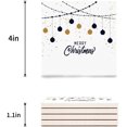 thumbnail image 3 of RYLABLUE Merry Christmas Set of 4 Coaster for Drinks, Absorbent Ceramic Stone Coasters Cup Mat with Cork Base for Home Kitchen Room Coffee Table Bar Decor, 3 of 4