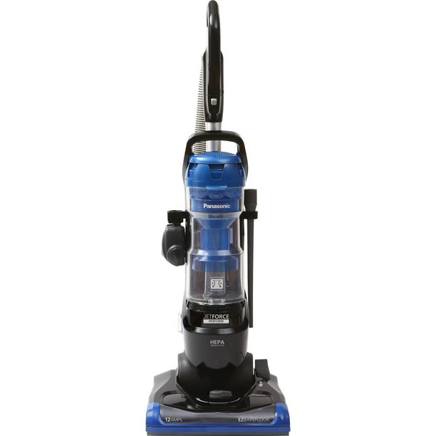 Panasonic Jetforce Perform Upright Vacuum, Blue/Black, Model MCUL555