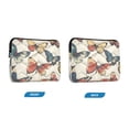 thumbnail image 2 of WOBOGO Colourful Butterfly Laptop Sleeve 13.4 inch Lightweight Zipper Design Soft Padded Protection Against Scratches and Impacts, 2 of 8