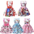 thumbnail image 2 of Ropa de dibujos animados para niñas, bonito vestido de Hello Kitty, vestido de princesa Kawaii para niñas, vestidos de fiesta de cumpleaños y Navidad, 2 of 4