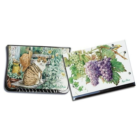 Lissom Design W61061 2 Piece Wine Country Compact Mirror Set