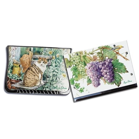 Lissom Design W61061 2 Piece Wine Country Compact Mirror Set