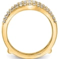 thumbnail image 2 of 14K Yellow Gold Diamond Guard (Size 7) Made In India rm3107b-062-yvs, 2 of 5