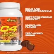 C4 Whey Protein Powder, Reese's Peanut Butter Cup Flavor, 25g of Protein, 18 Servings