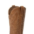 thumbnail image 6 of DREAM PAIRS Cowboy Boots for Women Cowgirl Western Mid Calf Boots Snip Toe Embroidered Stitched Low Chunky Heel Pull On Fashion Boots, 6 of 6