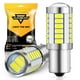 thumbnail image 1 of Bombillas LED Auxbeam 1156, luz inversa, 6500 K, color blanco P21W BA15S, 1 of 7