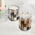 thumbnail image 2 of Yayeee 4 Pack Qtip Holder Bathroom Cotton Swab Canister with Lid Clear Dispenser Set, Gray Cute Cats, 2 of 6