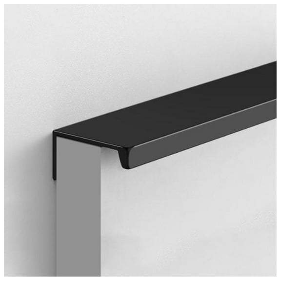 Recessed Hidden Kitchen Cabinet Handle, Sliding Door Handle Invisible Aluminum Hidden Handles Metal Drawer Handles for Cupboard Door Furniture