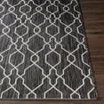 thumbnail image 5 of Mark&Day Outdoor Rugs, 8x8 Valentijn Traditional Indoor/Outdoor Dark Gray Square Area Rug, Non Shedding Dark Grey Carpet for Patio, Porch, Deck, Bedroom, Living Room or Kitchen (7'10" Square), 5 of 7