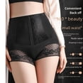 thumbnail image 3 of Pantalones de verano finos de cintura alta con encaje para el vientre, bragas moldeadoras de cuerpo para mujer que levantan la cadera y el vientre fuerte para el posparto, 3 of 5