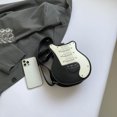 thumbnail image 3 of Novedad Bolso Cruzado Con Forma Guitarra PU Gran Capacidad Informal para Fiestas Y, 3 of 9