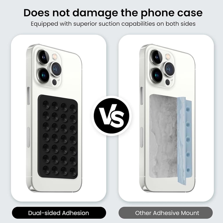Sticky Phone Grip,2pcs Phone Sticky Grip,Used For Cell Phone Flat Panel Suction Phone Case