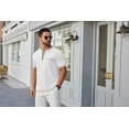 thumbnail image 4 of COOFANDY Mens Henley Shirts Short Sleeve Casual Button T-Shirts Slim Fit Tee Shirts Summer Vintage T Shirts with Pocket, 4 of 10