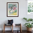 thumbnail image 3 of Art.com Still Life, a Flowering Almond Branch, 1888 Giclee Print by Vincent van Gogh, Brown Frame Wall Art, 32" x 40", 3 of 5