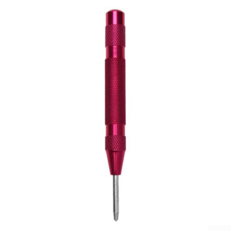 Automatic Center Punch Steel Spring Loaded Marking Starting Holes Hand Tool Kit 