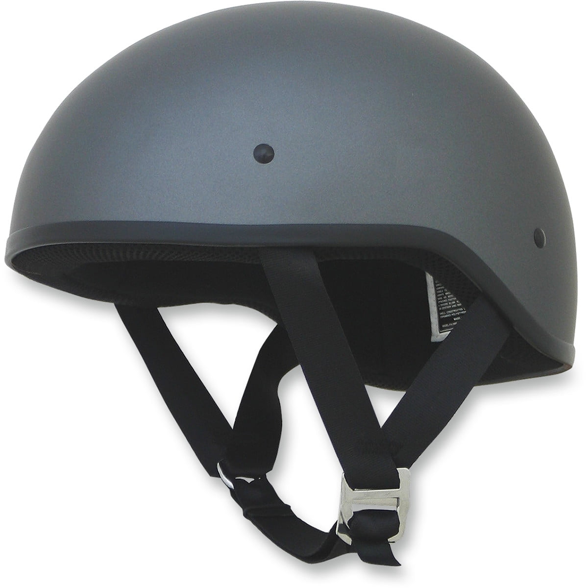 AFX FX200 SLICK BEANIESTYLE HALF HELMET Half Helmet (Solid Gray Gloss