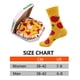 thumbnail image 3 of Calcetines de algodón medio para pizza para hombre - Moda creativa Pareja Navidad - Calcetines con caja de regalo Calcetines navideños, 3 of 5