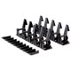 thumbnail image 1 of 20 pares de cerraduras protectoras para cajones y armarios de bebé, color negro, 1 of 6
