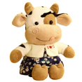 thumbnail image 1 of Peluche de vaca de 30 cm, suave y cómodo, ideal como regalo para niñas, mujeres, amantes y novias., 1 of 5