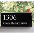 thumbnail image 2 of STARLIGHT- Personalized Mailbox Decals With Family Name And Address, 2 of 6