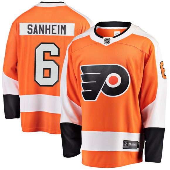 Travis Sanheim Philadelphia Flyers NHL Fanatics Breakaway Home Jersey, Small