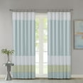 thumbnail image 5 of Madison Park Pintuck Lined Curtain Panel, 50" x 84", Green, Amherst Window Curtain, 5 of 5