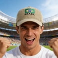thumbnail image 2 of Daznico Official Sports Visor Hat with Embroidery for Fans Multicolor Breathable Baseball Cap for and Sun Shield Headwear Lightweight Wicks Adjustable Fit, 2 of 6