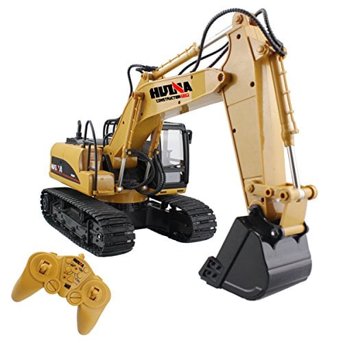 8 Channel Excavator Electric Remote Control Construction Tractor Lorry Work Toy 