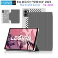 thumbnail image 2 of Étui pour Lenovo Legion Y700 8,8 Pouces 2023 To-320F, Étui à Rabat avec Support, Étui Rigide pour Tablette Legion Y700 2e Gén 8,8 Pouces 2023, Étui Gris pour Legion Y700 2023, 2 of 6