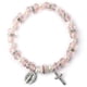 thumbnail image 2 of Pulsera elástica con cruz de cristal de Europa y Estados Unidos, pulsera con cuentas de cristal con sentido de la mano, 2 of 5