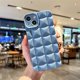 thumbnail image 1 of Funda de teléfono mate de rejilla 3D a prueba de golpes, fundas de TPU suave de silicona para iPhone 14, 13, 12, 11 Pro Max, X, XR, XS Max, 7, 8 Plus Fivean unisex, 1 of 2