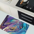 thumbnail image 6 of Diatomaceous Earth Bath Mat,Purple Gold Marble Non-Slip Volume Super Absorbent Fast Drying for Bathroom Kitchen Door mat,Eco-Friendly Easy to Clean 20×31Inch (50 * 80cm), 6 of 6