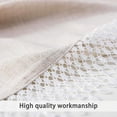 thumbnail image 3 of DriftAway Ava Semi Sheer Window Curtains Rod Pocket, 2 Panels, 52" x 96", Beige, 3 of 5