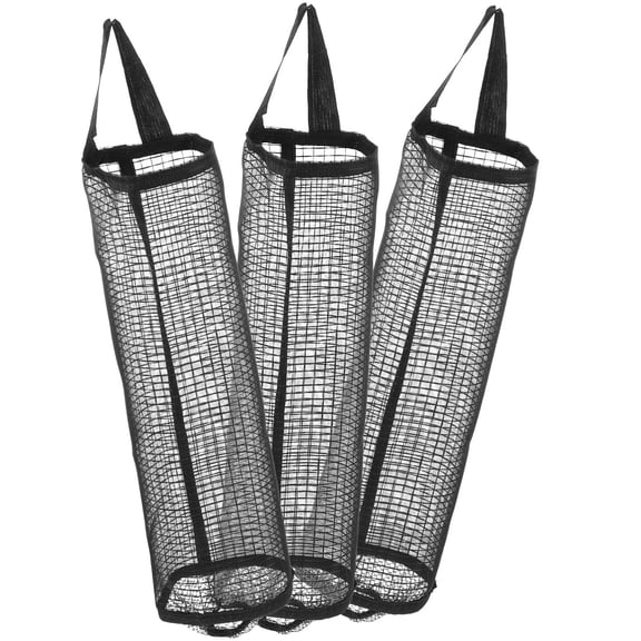 WASHWEPE Nylon Kitchen Plastic Bag Holder Hanging Design Reusable Organizer for Storage