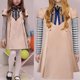 thumbnail image 2 of Conjunto de Cosplay para niños, ropa de juego de rol con botones, traje de Festival de estilo Lolita FLhrweasw Nuevo, 2 of 9
