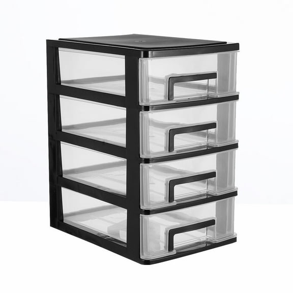 KAJNBN 1Pcs Drawer Cabinet Storage 40x24x17 in Transparent for General Users