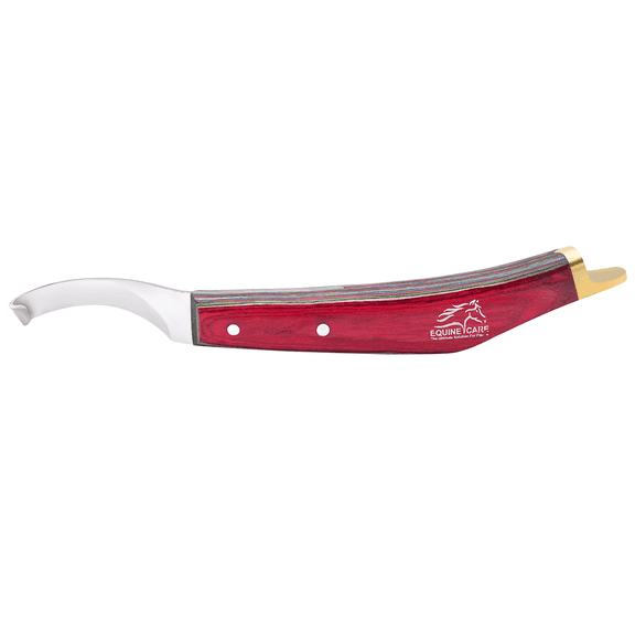 Equine Care Hoof Knife Right-Handed Ultra-Sharp J2 Stainless Steel Blade