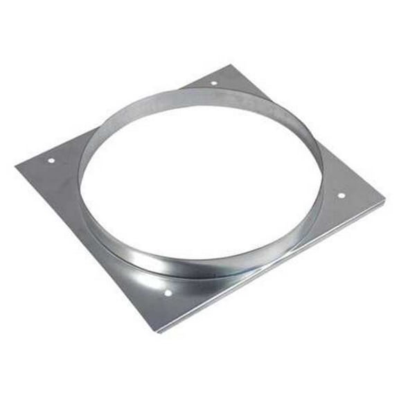 1Pack Dayton 6WZP3 Round Duct Connector, 8 In.