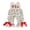 Light Khaki, variant on Toddler Baby Girl Christmas Outfit Romper Overalls Kids Infant Girl Fall Winter Clothes String Lights Letter Flared Suspender Pants Jumpsuit