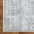 thumbnail image 5 of Bloom Rugs Caria Washable Non-Slip 10 ft Runner - Teal/Ivory Geometric Runner for Entryway, Hallway, Bathroom, and Kitchen - Exact Size: 2'5" x 10', 5 of 10