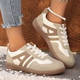 thumbnail image 2 of YLYL Women's Sneakers Lace up Classic Retro Gum Sole Fashion Casual No Slip Walking Tennis Shoes, 2 of 9