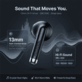 thumbnail image 6 of Wireless Earbuds, Bluetooth 5.4 in-Ear Earphones, Hi-Fi Stereo 4 ENC Noise Cancelling Mic, 40H Playtime Dual LED Display IPX7 Waterproof Headphones, USB-C Sport Ear Buds for iOS Android, 6 of 7