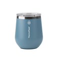 thumbnail image 1 of Vaso térmico para vino ThermoFlask de 355 ml, doble pared, con tapa, azul, 1 of 5