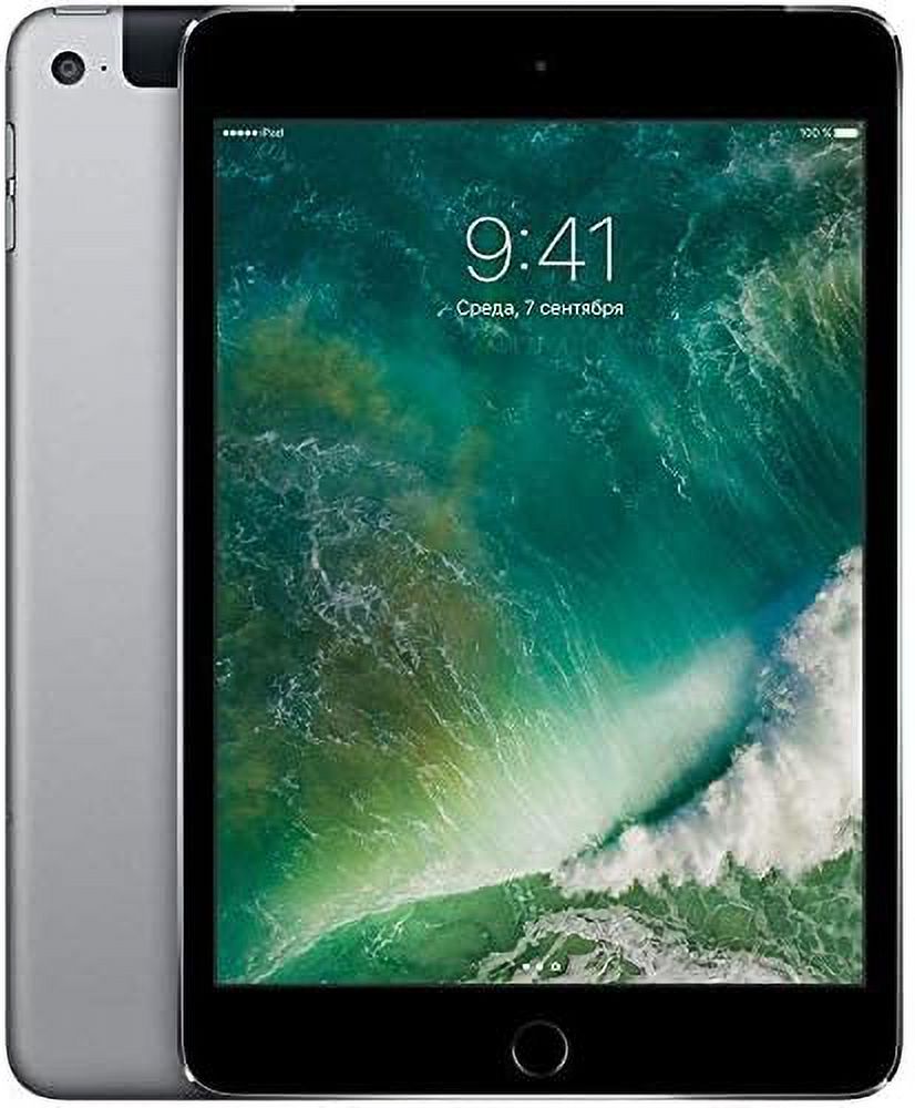 Apple iPad Mini 4 128GB ( WiFi + Cellular ) - Certified