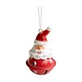 thumbnail image 1 of Hot6sl Liquidación de Ahorros de Verano Adornos de Campana de Navidad, Resina de Hierro, Anciano, Muñeco de Nieve, Reno, Campana, Decoración, Colgante, Decoración para Árbol de Navidad, 1 of 6