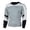 D573/Grey, variant on Afdoent Mens Long Sleeve T-Shirt Casual Color Block Crew Neck T Shirt Fall Daily Leisure Sports T Shirt Work Travel