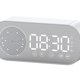 thumbnail image 2 of Reloj de superficie de espejo con altavoz multifuncional compatible con Bluetooth (blanco), 2 of 3